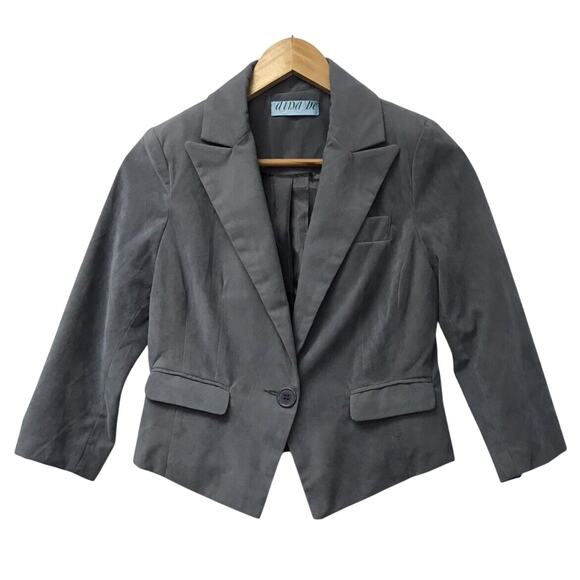 Dina Be Jacket Womens Small Gray - Picture 1 of 8